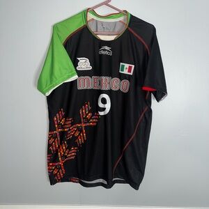 Mexico Jersey Mens Large Black Atletica 2011 PanAm Games Olympics Oribe Peralta